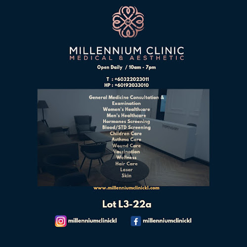 Millennium Aesthetic Clinic Bangsar KL : Face Treatment, Chemical peel, Lips Filler, Hydrafacial, Laser, Microneedling