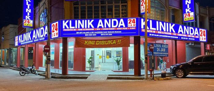 Klinik Anda Port Dickson 24 Jam - X-ray, Ultrasound, Rawatan Lutut, Penurunan Berat Badan, Buku Pink